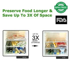 20 Packs Vacuum Sealer Food Storage Bags with Hand Pump