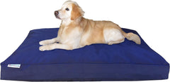 Dogbed4less 55"X37"X8" Our Thickest Pillow - Extreme Orthopedic Comfort Memory Foam Dog Pillow for Heaviest Dogs, Internal Waterproof Lining and External Machine Washable Durable Cover