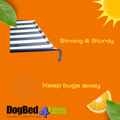 Steel Elevated Pet Bed - 2 Sizes