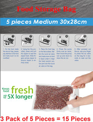 20 Packs Vacuum Sealer Food Storage Bags with Hand Pump