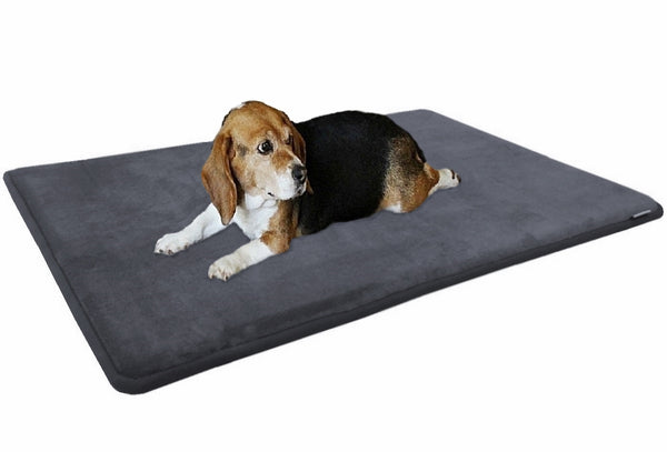 Memory Foam Pet Mat Topper - 5 Sizes in 3 Colors