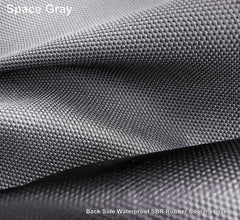 Headrest 42x28x3 Inch Space Gray Waterproof Memory Foam Platform Dog Crate Bed
