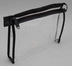 Multi Purpose TSA Approved Carry-on Clear Storage Bag - 2 Sizes Large and Small Bags