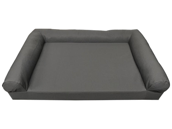 Space Gray Waterproof Memory Foam Pet Sofa Bed