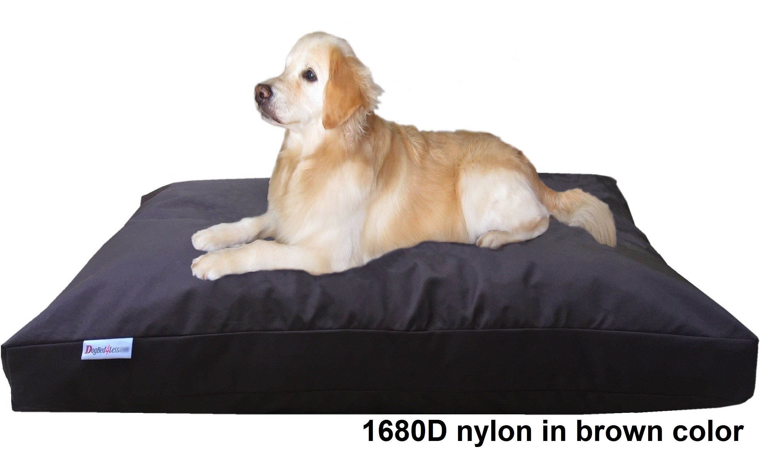 Orthopedic Shredded Memory Foam Dog Bed Pillow for Medium to Large Pet