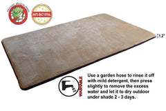 Memory Foam Pet Mat Topper - 5 Sizes in 3 Colors