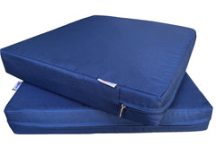 2 Pack Memory Foam Water-resistant Patio Memory Foam Cushion (5 sizes)