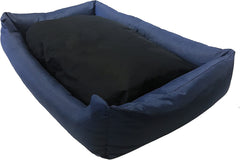 Durable Lounger Nest Pet Bed Pillow with Waterproof Oxford Cover