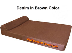 Head Rest Dog Bed External Cover - 3 Sizes in 9 Colors