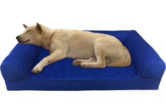 Premium Orthopedic Gel Memory Foam Pet Sofa Bed  - 2 Sizes in 3 Colors