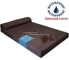 Internal Replacement Cover for Memory Foam Pad Bed