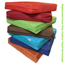 6 Pack Water-resistant Patio Cushion Cover (5 Sizes-Water-resistant Edition)