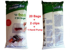 Safeseed Vacuum Storage Bag Vb100 With Hand Pump Sealer Bags For Clothes  Bedding