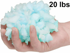 20 LB Shredded Foam Filling - Finest Quality Stuffing - Zozulu