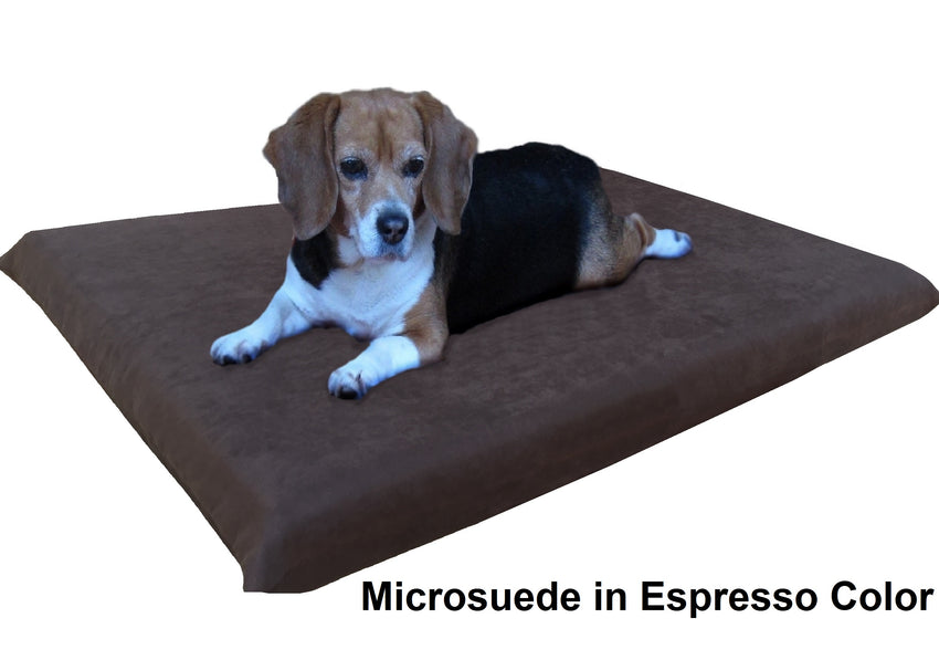 Dogbed4less Premium Heavy Duty Gel Cooling Memory Foam Pad Dog Bed